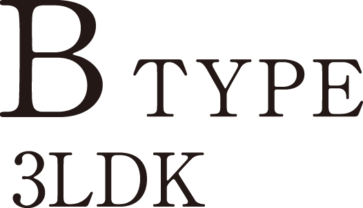 B Type 3LDK