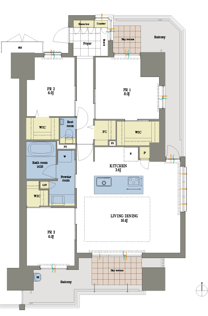 94-Dタイプ間取り図